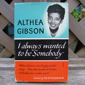 Althea Gibson-African American 1950s Tennis Player